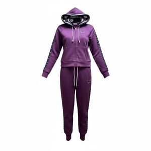 Victoria's Secret studded hoodie and joggers set in black orchid color.